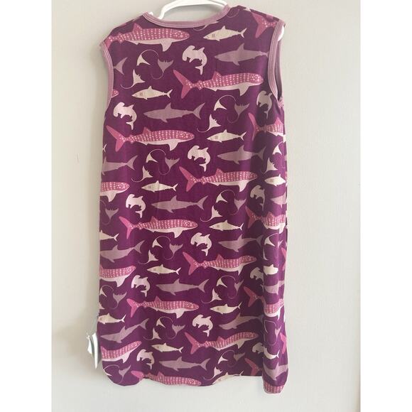 Kickee Pants Bamboo Melody Sharks Bag Sleep Sack 0-6 Months New - Picture 2 of 5